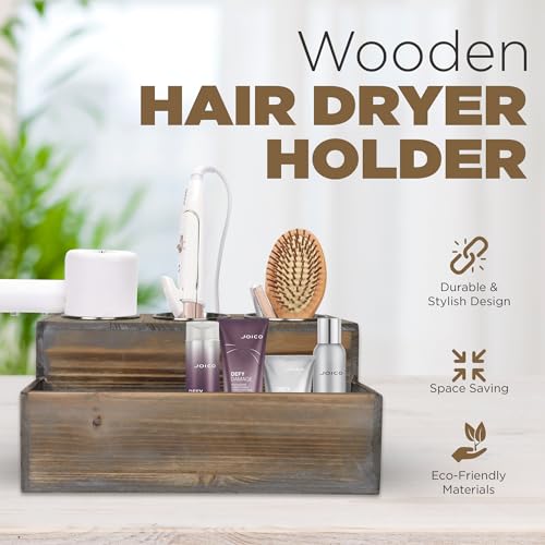 Besti Wooden Hair Dryer Holder – Hair Tools and Styling - Image 3