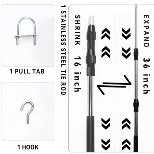 Attic Ladder Pull Down System，Attic Pull Down Hook | Garage Storage - Image 3