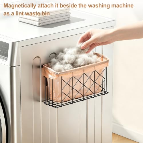 Magnetic Dryer Ball Holder with Hanger Holder for Laundry Room,3 - Image 6