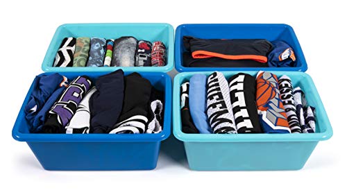 Humble Crew Plastic Storage Bins for Kids | Home Organization - Image 4