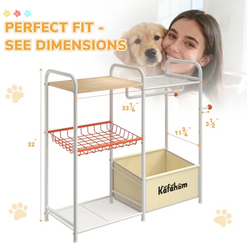 Dog Toy Bin, Multi-Functional Dog Toy Basket with Collar - Image 3