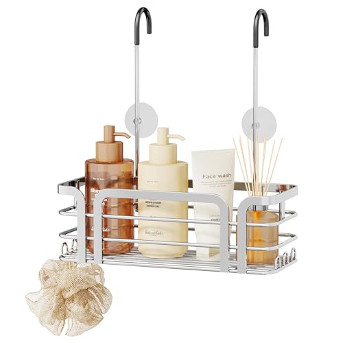 SWTYMIKI Shower Caddy Hanging Organizer - Over the Door Shower - Image 2