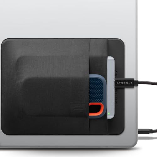 2-Pocket SSD & Hard Drive Holder for Laptop, Reusable 3M Adhesive - Image 2