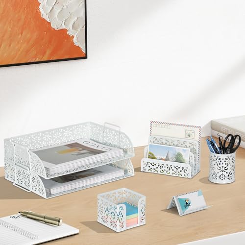 EasyPAG Desk Organizers and Accessories 5 Pieces Office Supplies - Image 7