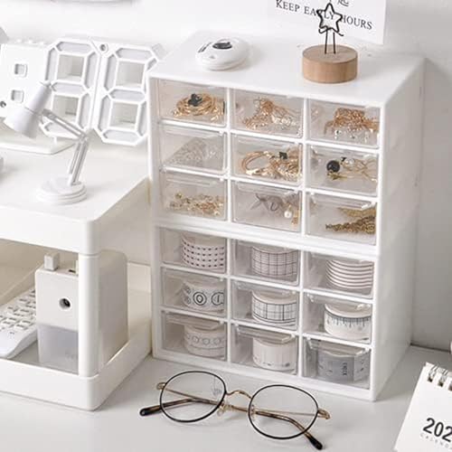 Small Drawer Organizer for Desk, 7.1" x 3. 8" x 4.6" Mini Desktop - Image 3