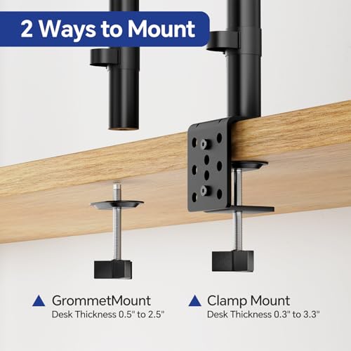 Simple Trending Dual Monitor Stand, Monitor Arm - Image 8