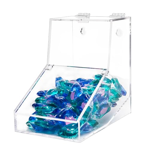 Laundry Pods Container Large 8.6 Inch, Acrylic Laundry - Image 2