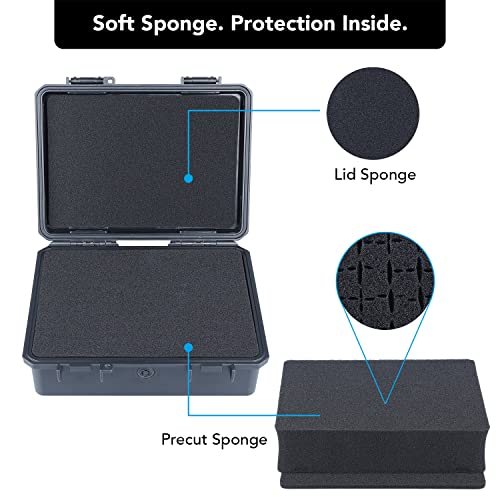 Lykus HC-2120 Mini Hard Case Dry Box with Foam Insert - Image 4