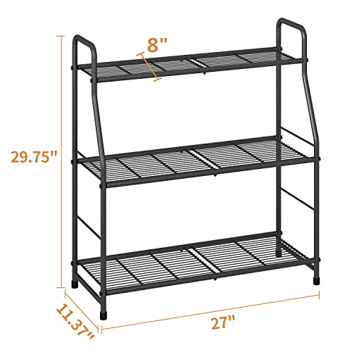 Simple Trending Plant Stand Indoor Outdoor, 3-Tier Metal - Image 3