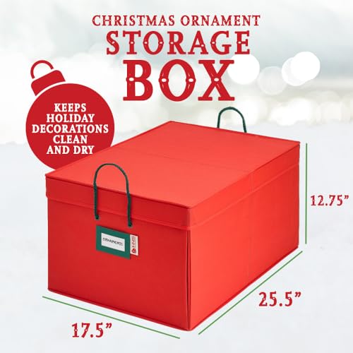 HOLDN’ STORAGE Christmas Ornament Storage Box | Home Organization - Image 3