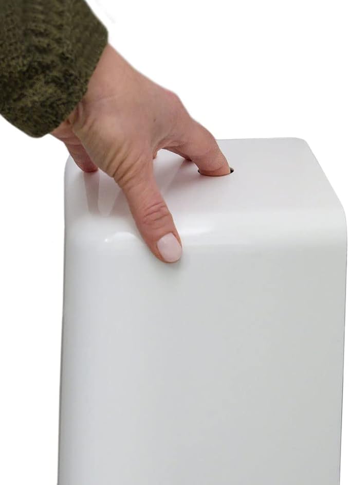 Hideaway Plunger with Cover and Drip Tray, Heavy Duty, Secure Grip Handle, Stylish, Clears Clogs Fast