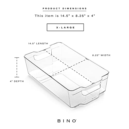 BINO | Stackable Storage Bins, X-Large - 2 Pack | THE STACKER - Image 4