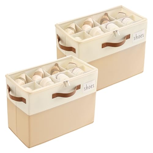 Varhomax Shoe Organizer Box for Closet, Small Fabric | All Products - Image 2