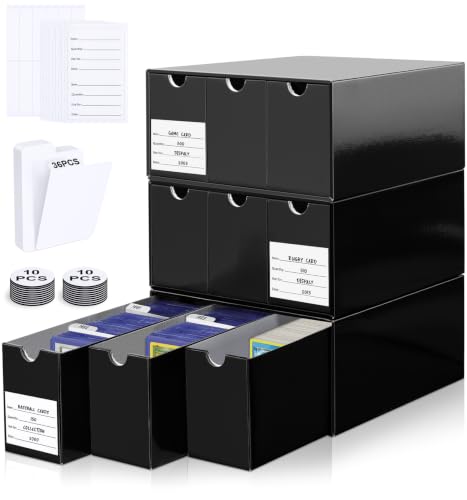 Trading Card Storage Box, Organizer for 5400 Cards or 1050 - Image 2