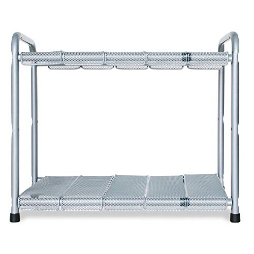 Under Sink Adjustable Storage Organizer 2-Tier Shelf - Image 4