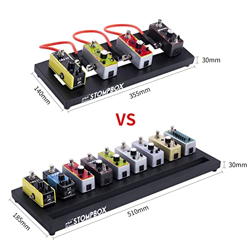 ENO MUSIC Ex Stompbox Mini Pedalboard Case, Portable - Image 3