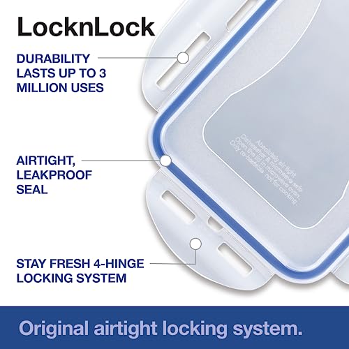 Lock & Lock Bulk Storage Bins Food Storage Container with Wheels - Image 7