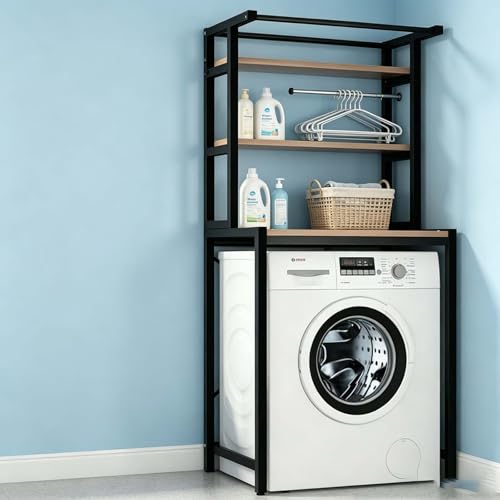 Freestanding Utility Shelf, Heavy Duty Over Washer and Dryer Rack - Image 2