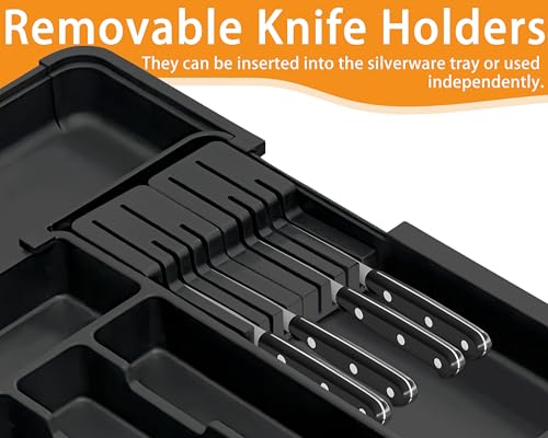 Homecor Silverware Organizer - Expandable Large Kitchen Drawer - Image 5