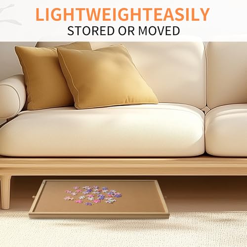 Small Puzzle Board 18.1 X 14.4 Inch Puzzle Table | Home Organization - Image 8