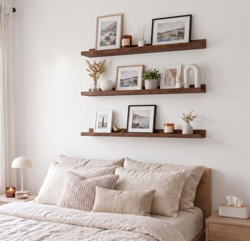 WOPITUES Floating Shelves for Wall, 36" Picture Ledge Shelf - Image 5