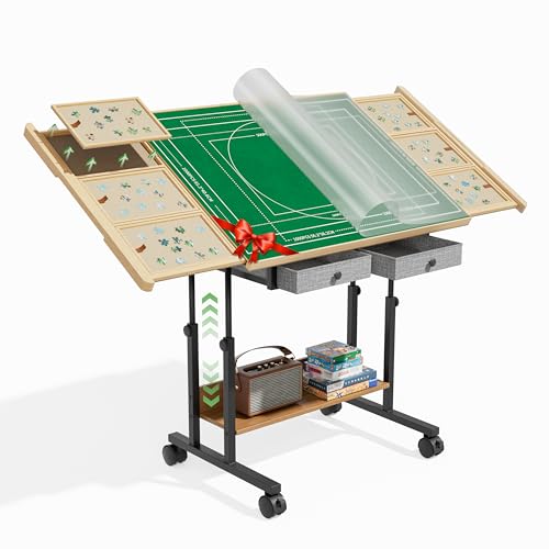 CODACE 1500 Pieces Puzzle Table with Drawers | Home Organization - Image 2