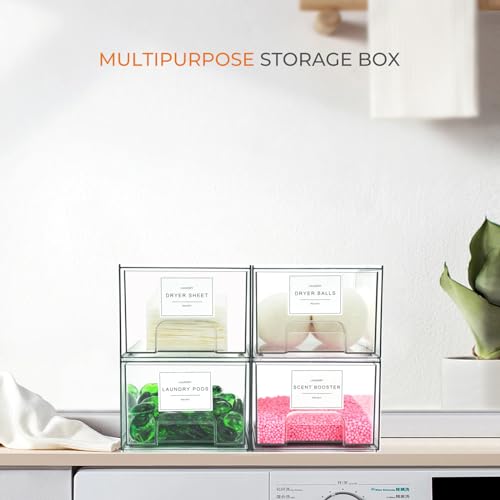2 Pack Laundry Room Organization Storage Drawers | Laundry & Clothing - Image 3