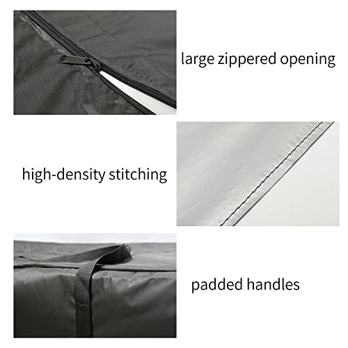 Outdoor Cushion Storage Bag 2 PCS, 48" Extra Large Opening - Image 4