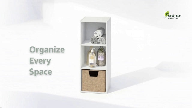 Furinno Reed Closet Organizers and Storage, 3-Tier Closet - Image 8