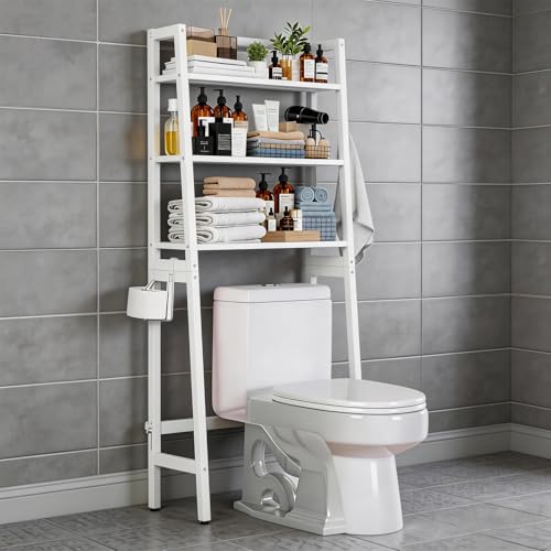Over The Toilet Storage, Wooden 3-Tier Over-The-Toilet - Image 2