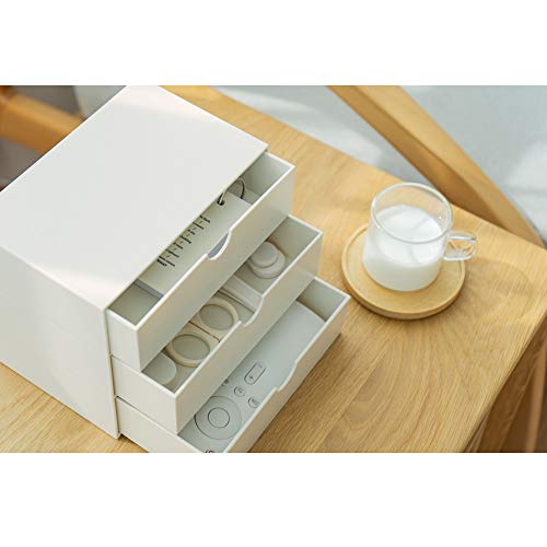 3-Drawer Vanity Organizer, Compact Storage Organization Drawers - Image 5