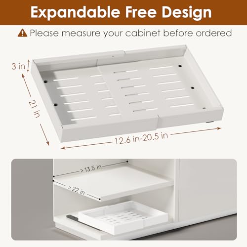 1 Pack Expandable Pull Out Cabinet Organizer 21" - Image 3