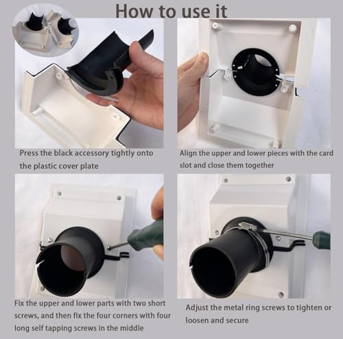 HVAC Wall Penetration & Line-Set Cover Kit, Wall Sleeve for AC - Image 4