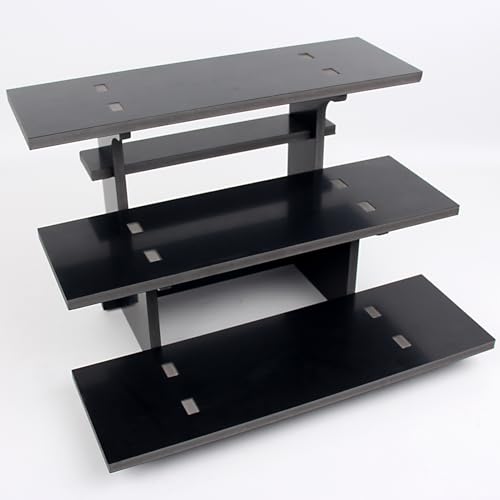 3 Tier Staight Retail Table Display Stands Farmers Market Display - Image 2