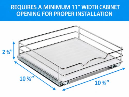Pull Out Spice Rack for Cabinet, Spice Organizer 10 ⅜"W x - Image 6