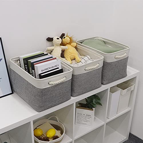 Bidtakay Baskets Set of 3 Storage Baskets for Organizing - Image 7