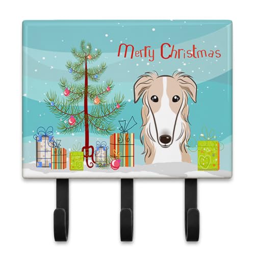 Caroline's Treasures BB1600TH68 Christmas Tree and Borzoi - Image 2