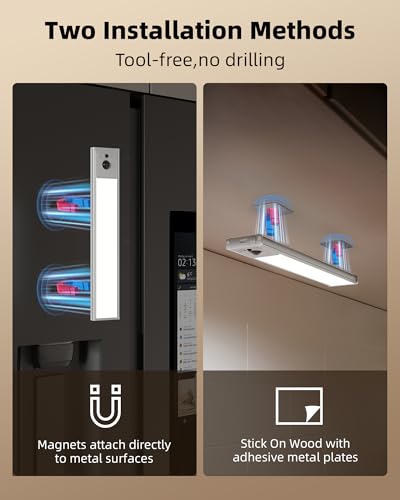 EZVALO 5-Pack 10inch Under Cabinet Lighting, 2400mAh Rechargeable - Image 7