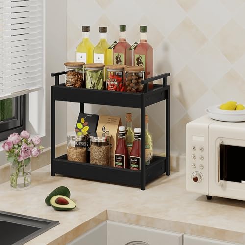 Bathroom Countertop Organizer, 2 Tier Bathroom Counter Shelf - Image 7