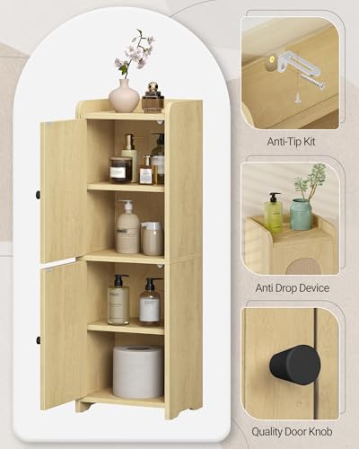 Hzuaneri Bathroom Storage Cabinet, Small Corner Floo | All Products - Image 7