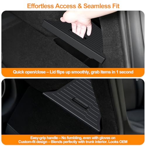 Trunk Storage Bins for 2025 2026 Tesla Model Y Juniper - Image 6