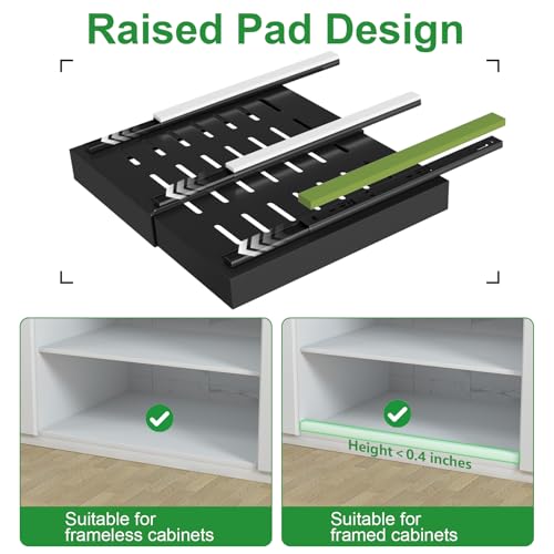 PAKETA 2 Pack Expandable Pull Out Cabinet Organizer,21" Deep - Image 6
