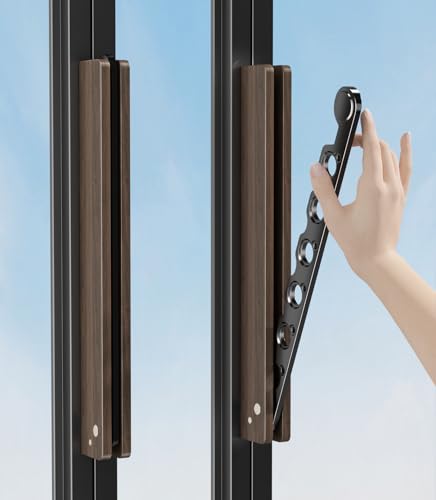 Natural Wood Folding Clothes Hanger Rack for Laundry Room - Image 6