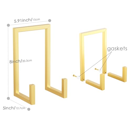 Records Storage Holder, Vinyl LP Gold Stand CD Display Frame - Image 4