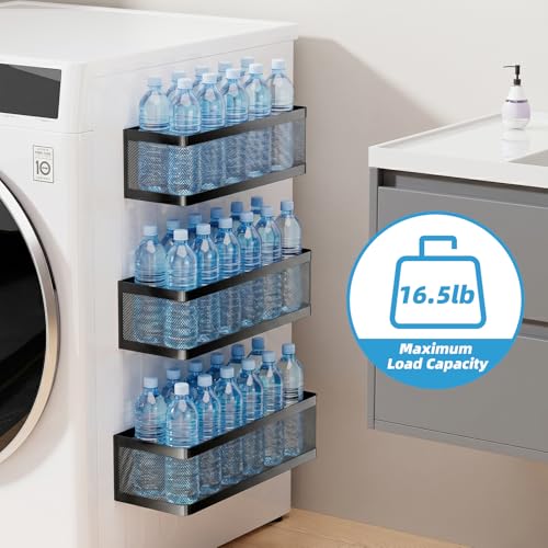 3 Pack Magnetic Shelves for Washing Machine，Laundry Organizer - Image 7