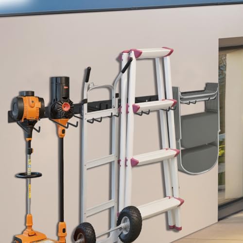 2Pack Folding Chair Storage Rack, Chair Hangers for Garage Wall - Image 3