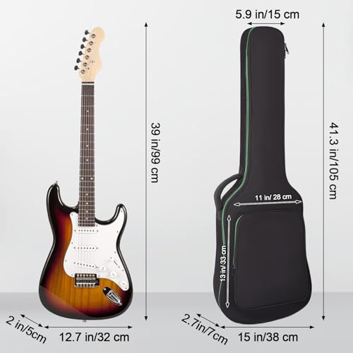 Electric Guitar Bag 7MM Soft Padded Electric Guitar Case - Image 3