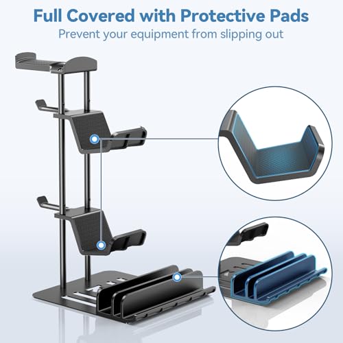 KDD Headphone Stand, Controller Holder & Headset Holder for Desk - Image 5