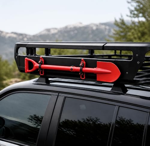 Heavy Duty Metal Rubber Shovel Mount Kit, Shockproof - Image 5