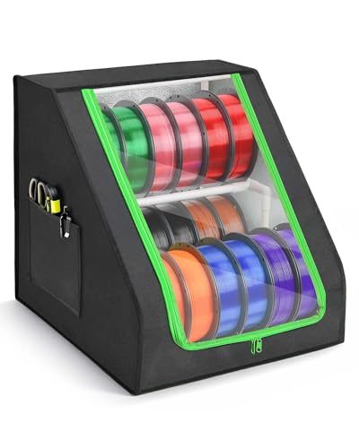 3D Printer Filament Storage Box, 21 Spools, Filament Organizer - Image 2